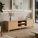 June Light Oak 72" TV Stand