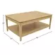 June Light Oak Rectangular Coffee Table