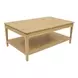 June Light Oak Rectangular Coffee Table