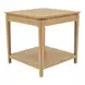 June Light Oak Rectangular Occassional Table