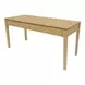 June Light Oak 60" Writing Desk