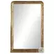 Vintage Louis Antiqued Gold Leaf Rectangle Floor Mirror