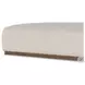 Sinclair Knoll Natural Cocktail Performance Fabric Rectangular Ottoman