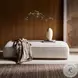 Sinclair Knoll Natural Cocktail Performance Fabric Rectangular Ottoman