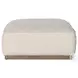 Sinclair Knoll Natural Cocktail Performance Fabric Rectangular Ottoman