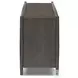 Glenview Cracked Smoked Black Oak 6 Door Sideboard