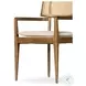 Britt Toasted Nettlewood Performance Fabric Dining Armchair