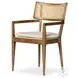 Britt Toasted Nettlewood Performance Fabric Dining Armchair