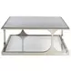Signature Designs Champagne Bond Street Square Cocktail Table