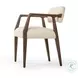 Tyler Sheepskin Natural Dining Armchair