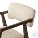 Tyler Sheepskin Natural Dining Armchair