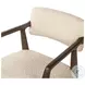 Tyler Sheepskin Natural Dining Armchair