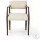 Tyler Sheepskin Natural Dining Armchair