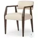 Tyler Sheepskin Natural Dining Armchair
