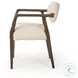 Tyler Sheepskin Natural Dining Armchair