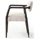 Tyler Sheffield Ivory Dining Armchair