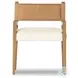 Ferris Thames Cream Performance Fabric Dining Armchair Set of 2