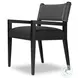Ferris Gibson Black Performance Fabric Dining Armchair Set of 2