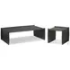 Glenview Smoked Black Oak Rectangular Occassional Table Set