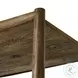 Glenview Weathered Oak 2 Door Bookcase