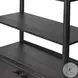 Glenview Smoked Black Oak 2 Door Bookcase
