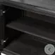 Glenview Smoked Black Oak 2 Door Bookcase