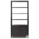Glenview Smoked Black Oak 2 Door Bookcase