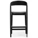 Amare Sonoma Black Counter Height Stool