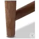 Glenview Weathered Oak Veneer 68" Drawer Desk