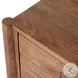 Glenview Weathered Oak Veneer 68" Drawer Desk