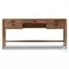 Glenview Weathered Oak Veneer 68" Drawer Desk