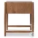 Glenview Weathered Oak Veneer 68" Drawer Desk