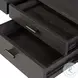 Glenview Cracked Smoked Black Oak 68" Drawer Desk