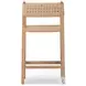 Hamlin Double Twisted Paper Cord Counter Height Stool