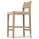 Hamlin Double Twisted Paper Cord Counter Height Stool
