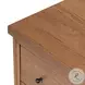 Roark Amber Oak Veneer 2 Drawer Nightstand