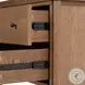 Roark Amber Oak Veneer 2 Drawer Nightstand