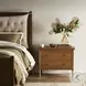 Roark Amber Oak Veneer 2 Drawer Nightstand