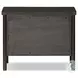 Roark Ebony Oak Veneer 2 Drawer Nightstand