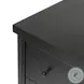 Roark Ebony Oak Veneer 2 Drawer Nightstand