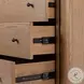 Roark Amber Oak Veneer 6 Drawer Dresser