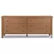 Roark Amber Oak Veneer 6 Drawer Dresser