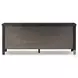 Roark Ebony Oak Veneer 6 Drawer Dresser