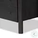 Roark Ebony Oak Veneer 6 Drawer Dresser