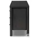 Roark Ebony Oak Veneer 6 Drawer Dresser