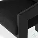 Roxy Gibson Black Performance Fabric Dining Armchair