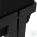 Roxy Gibson Black Performance Fabric Dining Armchair
