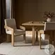 Roxy Somerton Ash Performance Fabric Dining Armchair