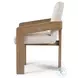 Roxy Somerton Ash Performance Fabric Dining Armchair