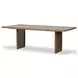 Glenview Weathered Oak 86" Rectangular Dining Table